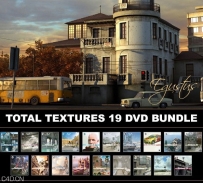 不错贴图材质库合集（19DVD）TOTAL TEXTURES 19DVD BUNDLE