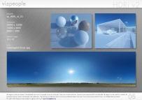 HDR天空贴图 VizPeople hdr v2