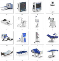 I404 26款医疗设备模型Medical