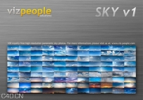 高清天空素材合集 Viz People SKIES vol 1