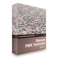 100幅石头贴图材质合集 CGAxis – PBR Textures Volume 1 – Stones