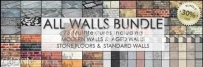 墙壁纹理贴图 VIZPARK All Walls Textures（JPEG）