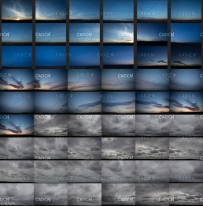 20组HDRI天空高动态素材 PG Skies v5 – 20 HDRI