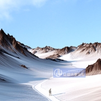 C4DOC工程-雪山工程雪地工程 雪山模型山脉工程