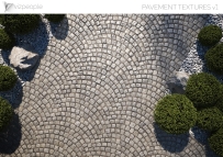 人行道路面贴图材质 VizPeople – Pavement Textures V1