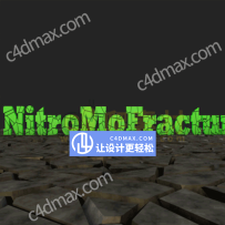 C4D动力学破碎插件NitroMoFracture1.06