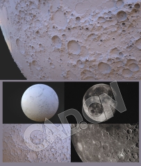 超高清星球月球地表模型贴图素材 Tuomas Kankola – 92k Moon for Maya and V-Ray