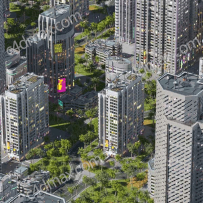 城市楼房建筑生成插件预设 CityBuilder Pro For Cinema 4D R21-R25 Win/Mac