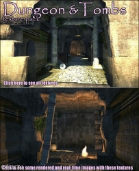 游戏贴图纹理合集：DEXSOFT-GAME: Dungeon&Tomb texture pack