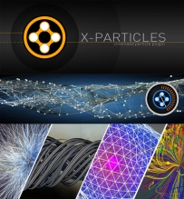 xp粒子插件xp2.1中文版 xp粒子2.1 X-Particles 2.1 中文版【帮助文档已中文汉化翻译】