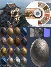 古建材质贴图合集 3D Total Textures V9:R2 – Ancient Tribes & Civilizations