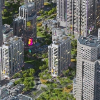 城市楼房建筑生成插件预设 CityBuilder Pro For Cinema 4D R21-R25 Win/Mac